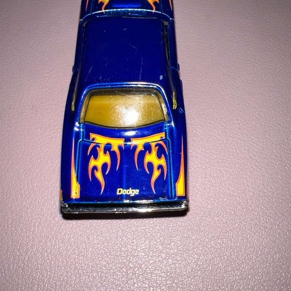 Hot Wheels Heat‎ Fleet '69 Dodge Coronet Superbee Blue Flames - Picture 5 of 10